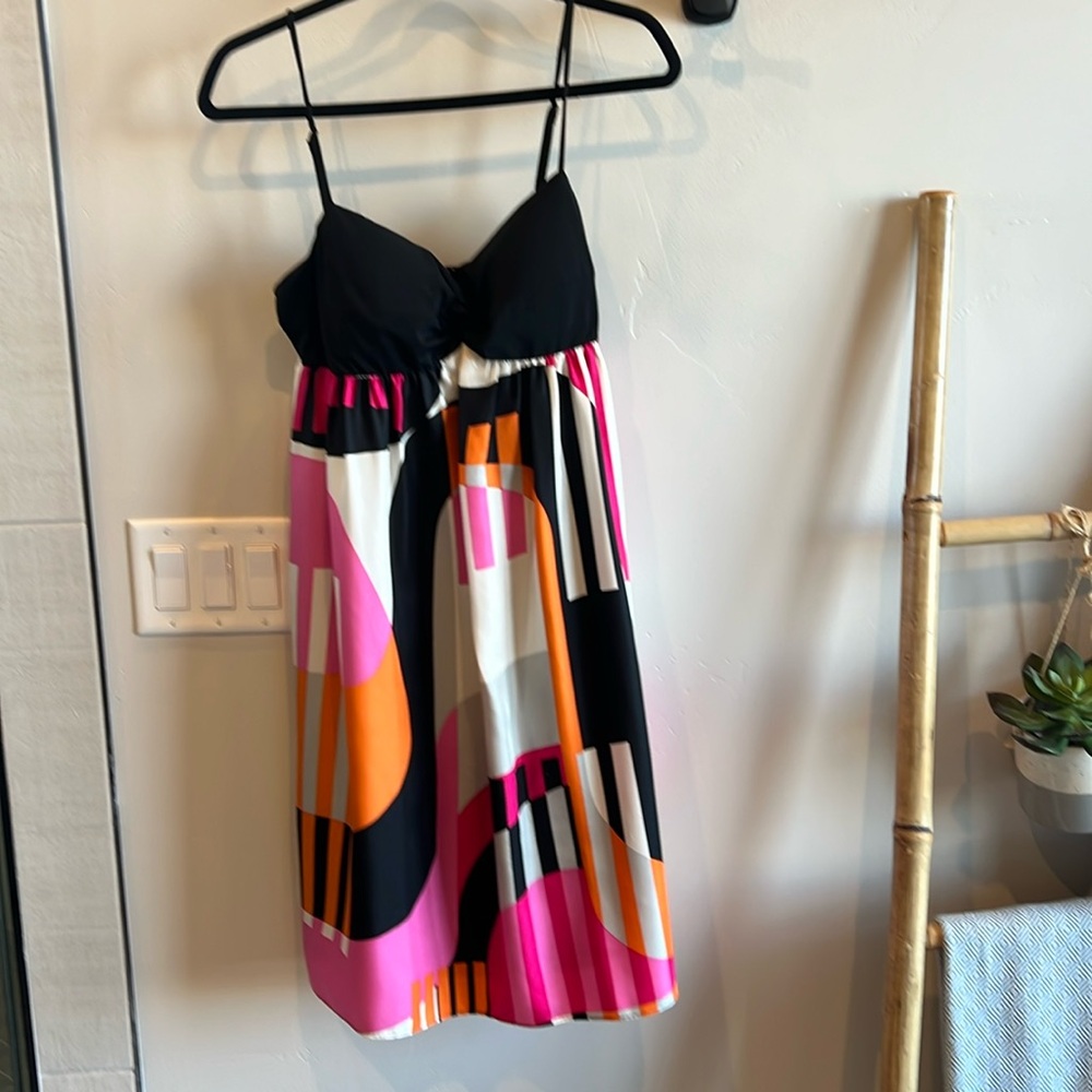 Maggy London Silk Cocktail Dress Size 6